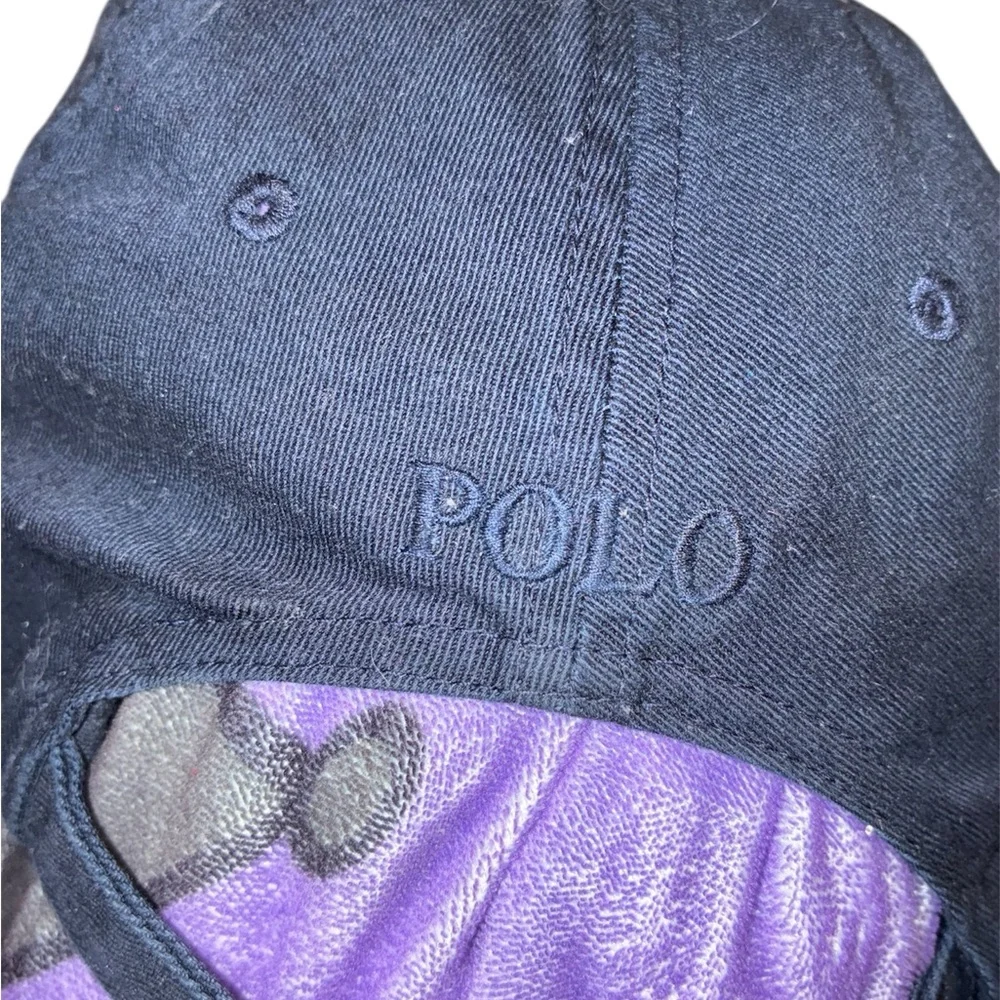 Polo by Ralph Lauren Big Pony Chino Dark Blue Hat - Picture 4 of 5